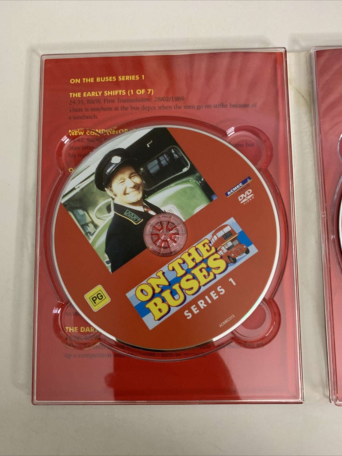 On The Buses : Season 1-2 (DVD, 1969) Comedy All Regions