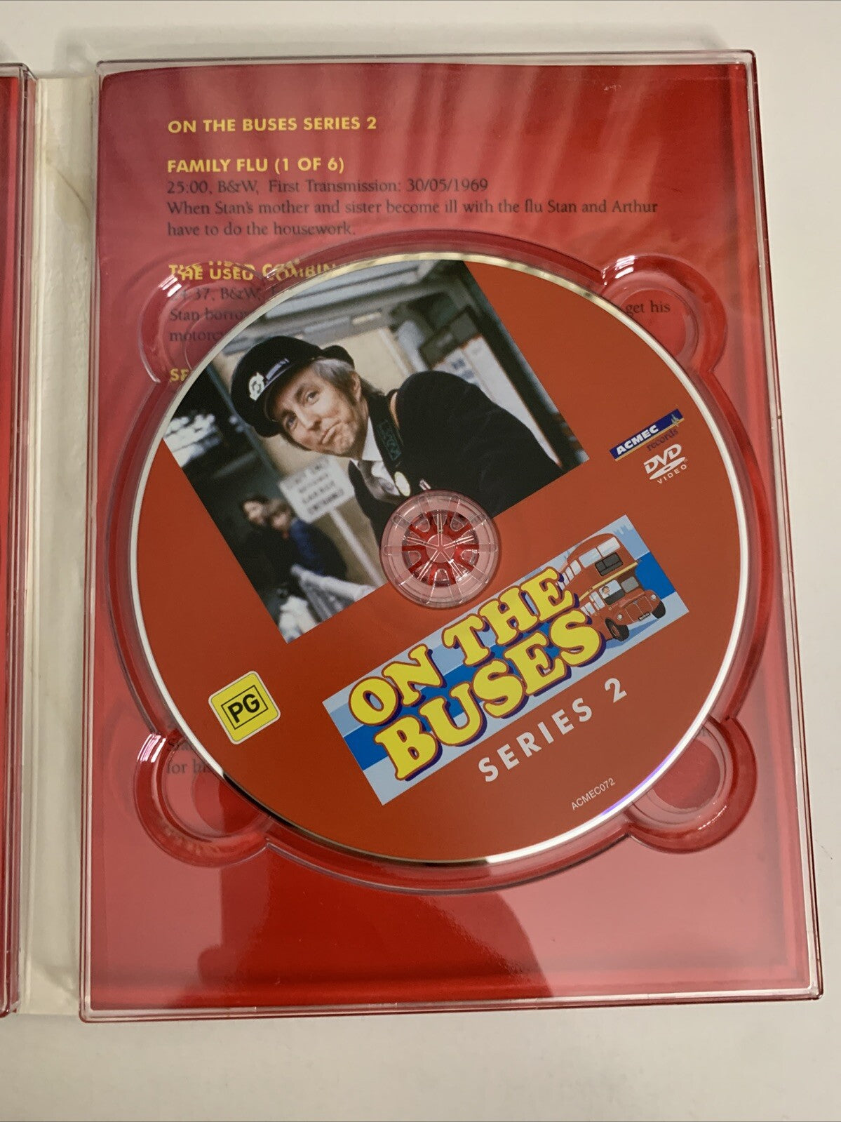 On The Buses : Season 1-2 (DVD, 1969) Comedy All Regions