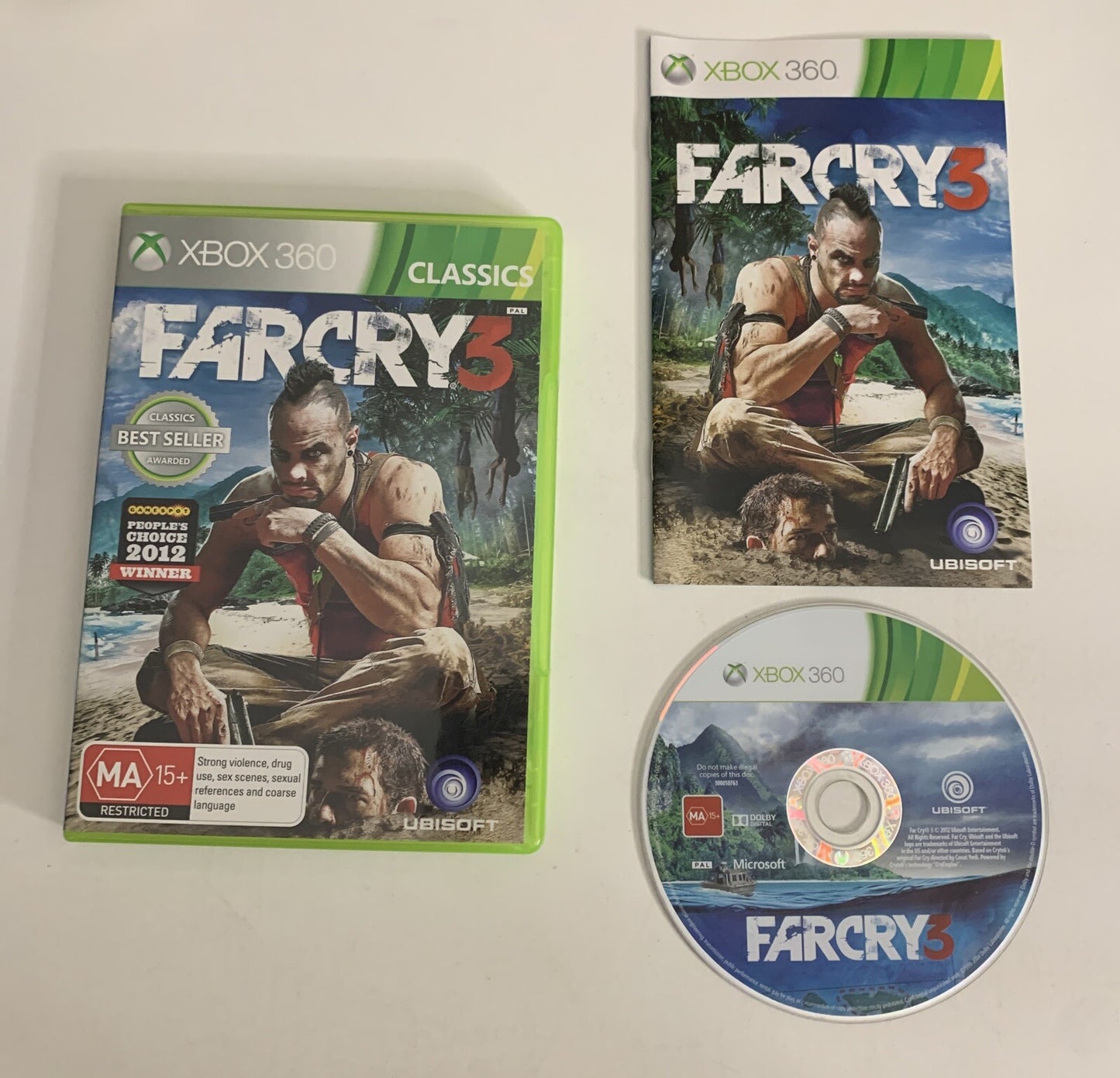 Far Cry 3  Microsoft Xbox 360 PAL Game Complete