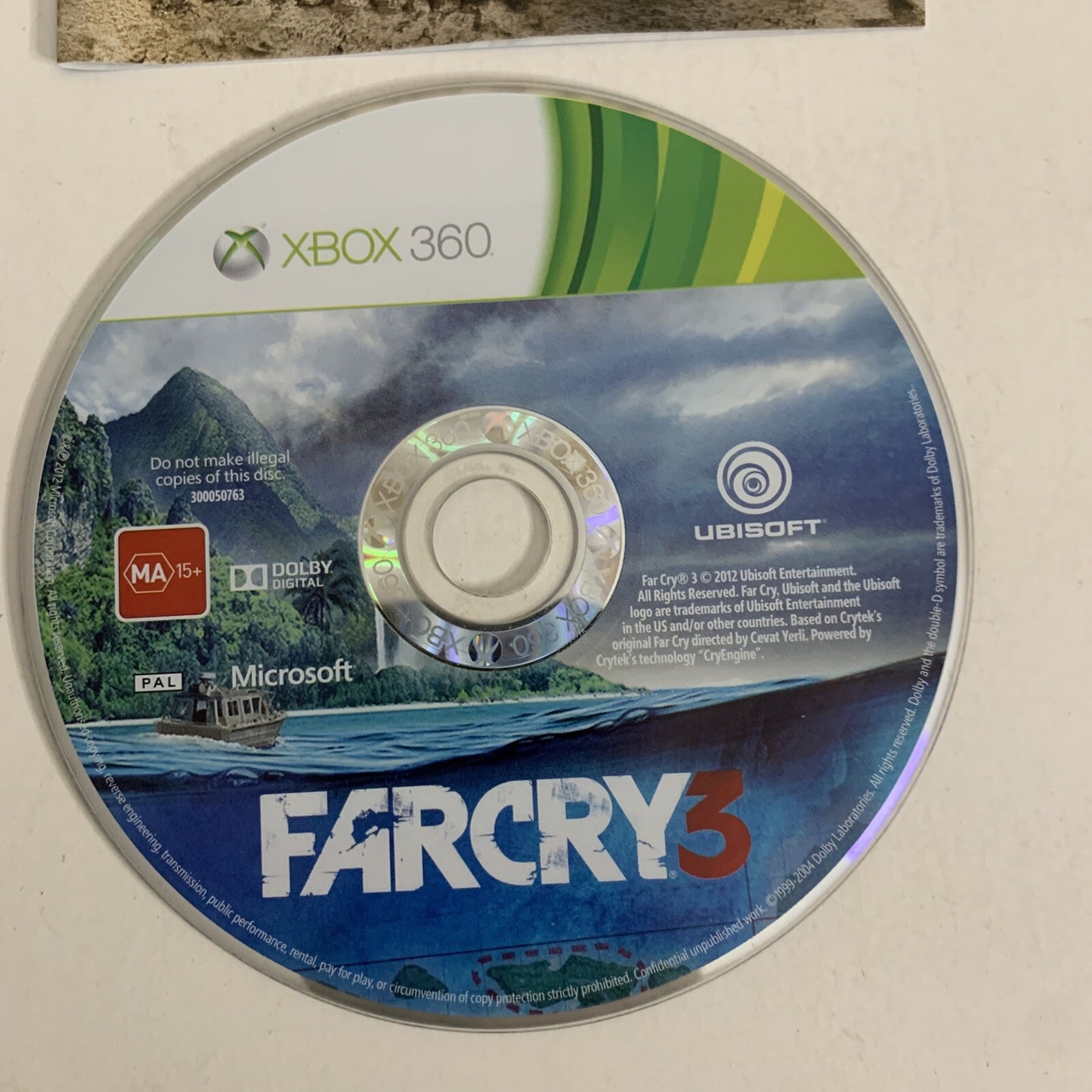 Far Cry 3  Microsoft Xbox 360 PAL Game Complete