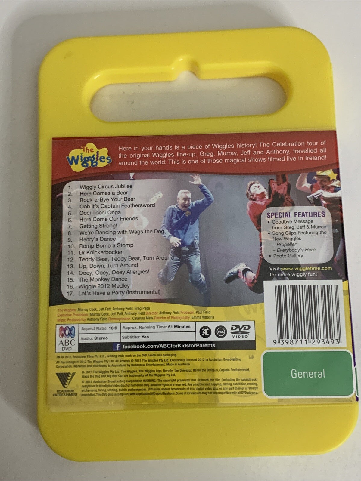 The Wiggles Celebration! (DVD, 2012) Region 4