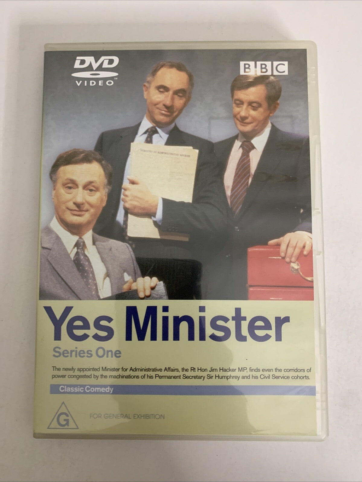 Yes Minister : Series 1 (DVD, 1980) BBC Comedy Region 4