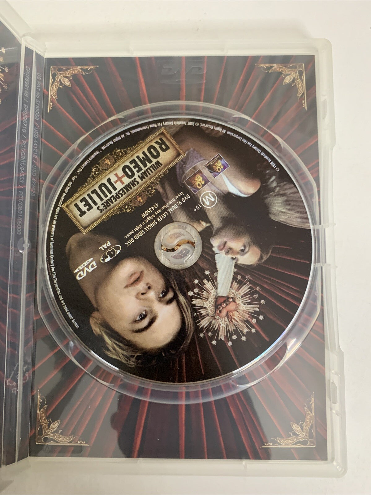 Romeo And Juliet (DVD, 1996) Leonardo DiCaprio, Claire Danes Region 4