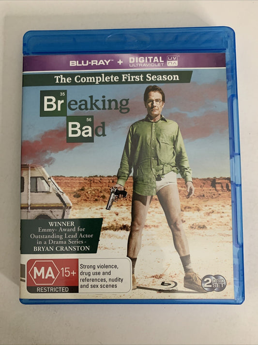 Breaking Bad : Season 1 (Blu-ray, 2008) All Regions