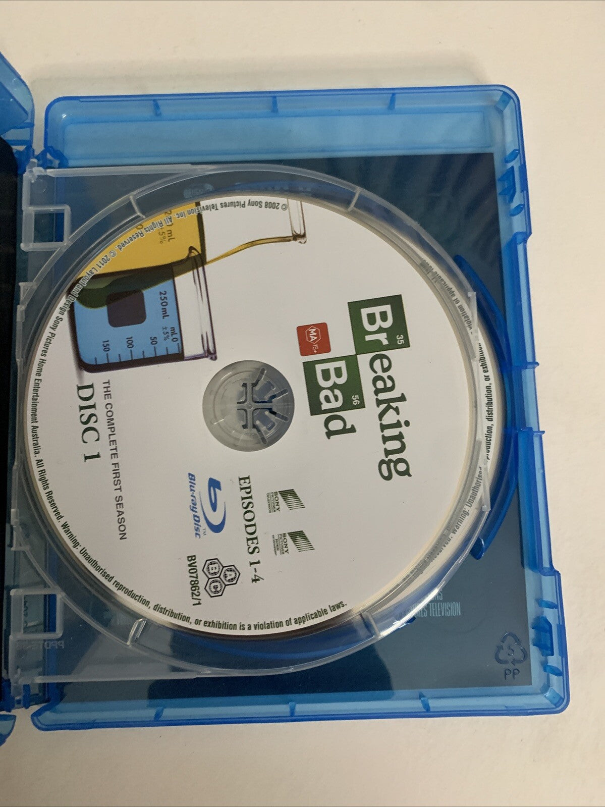 Breaking Bad : Season 1 (Blu-ray, 2008) All Regions