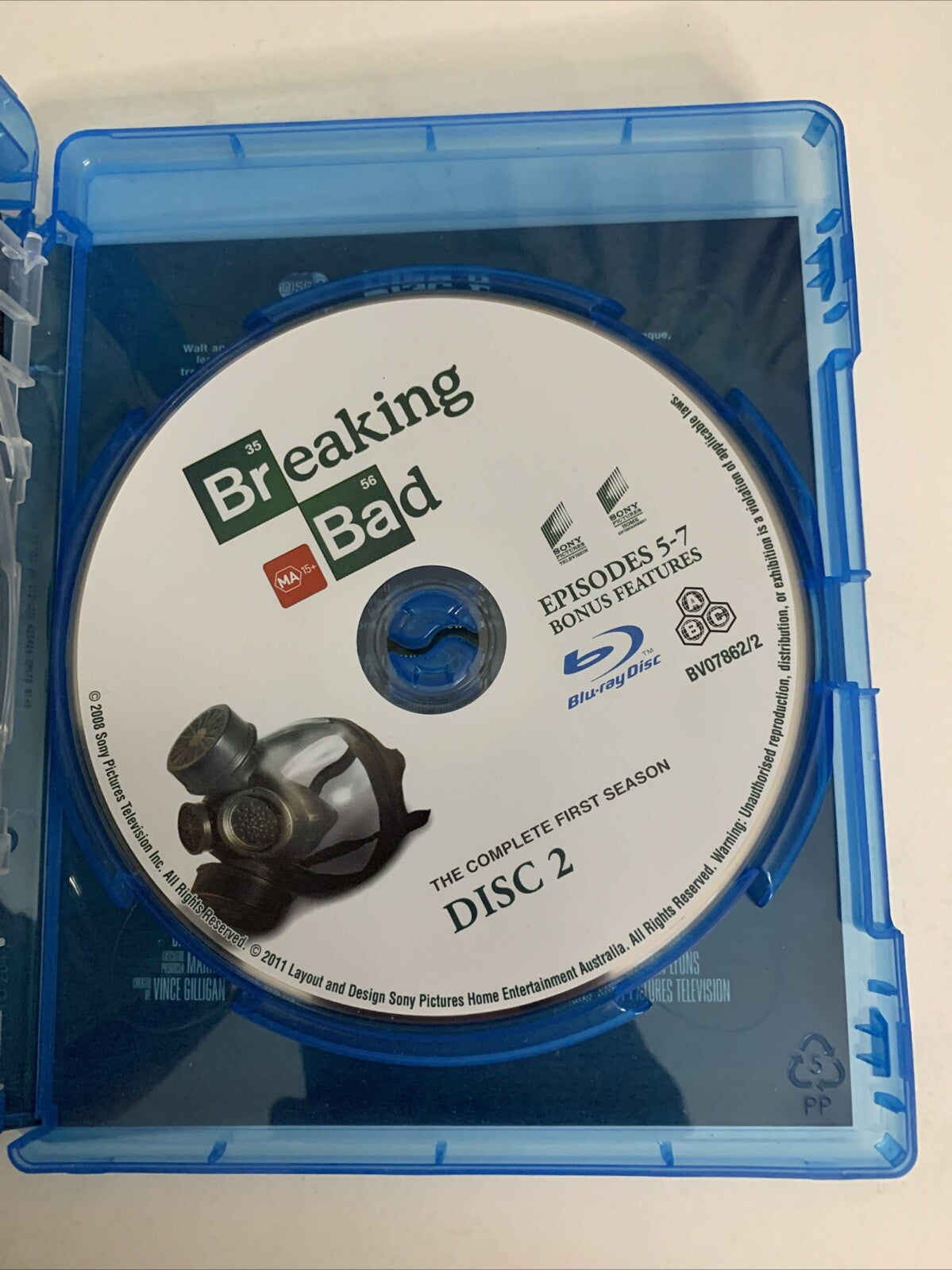 Breaking Bad : Season 1 (Blu-ray, 2008) All Regions