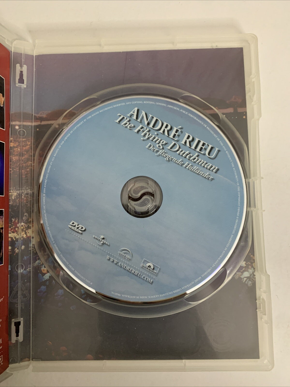 Flying Dutchman by André Rieu (DVD, 2004) All Regions