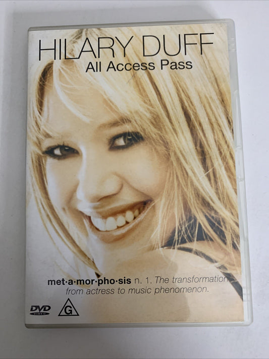 Hilary Duff All Access Pass (DVD, 2003) All Regions