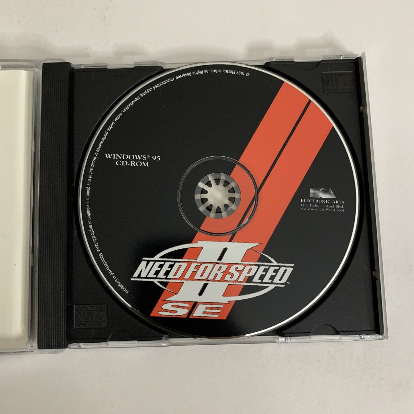 Need for Speed II SE PC CD-ROM Windows 98 1997 Car Racing Game