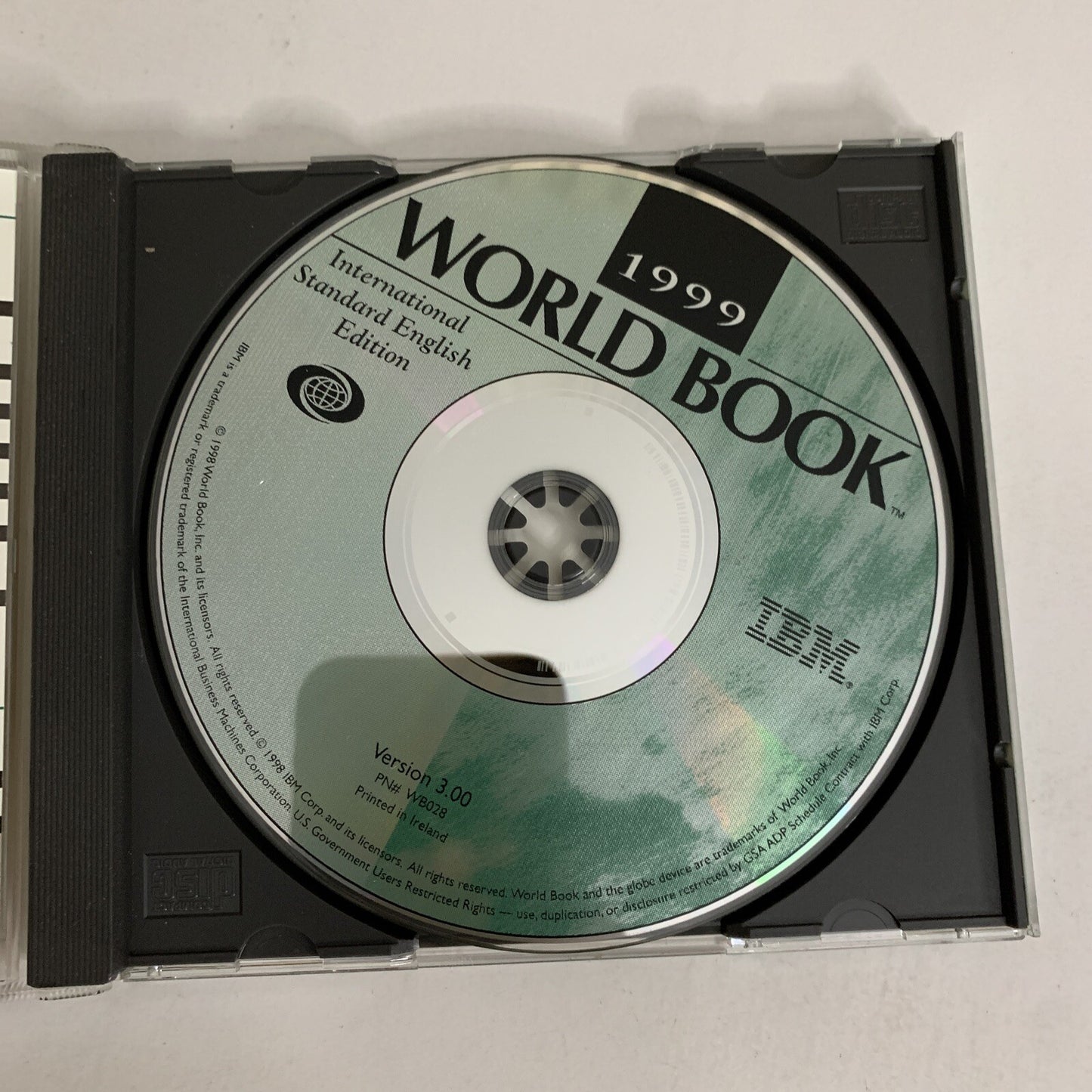 IBM World Book 1999 PC CD-ROM Reference Software