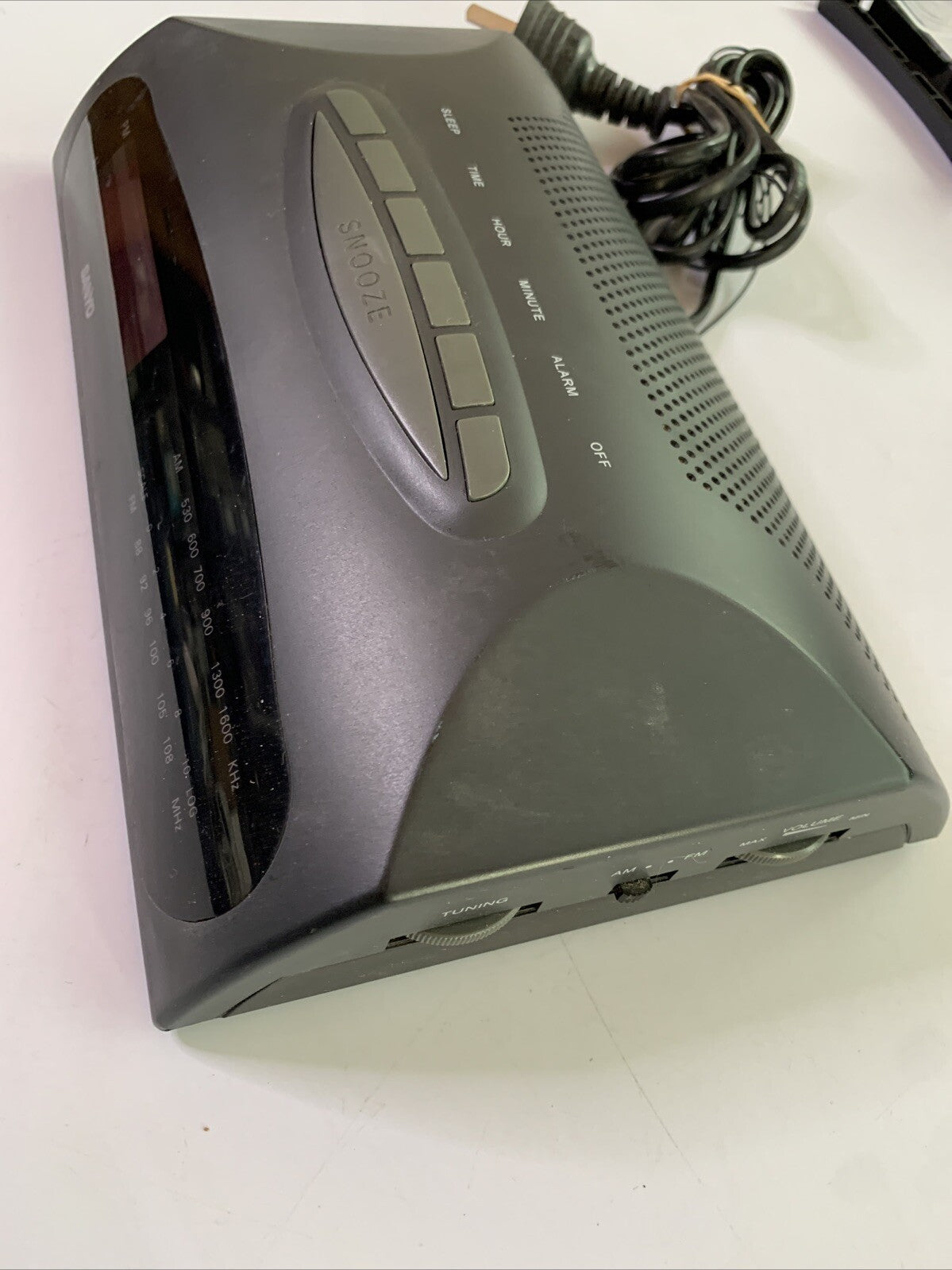 Sanyo Alarm Clock Radio RM-6018 Vintage Retro