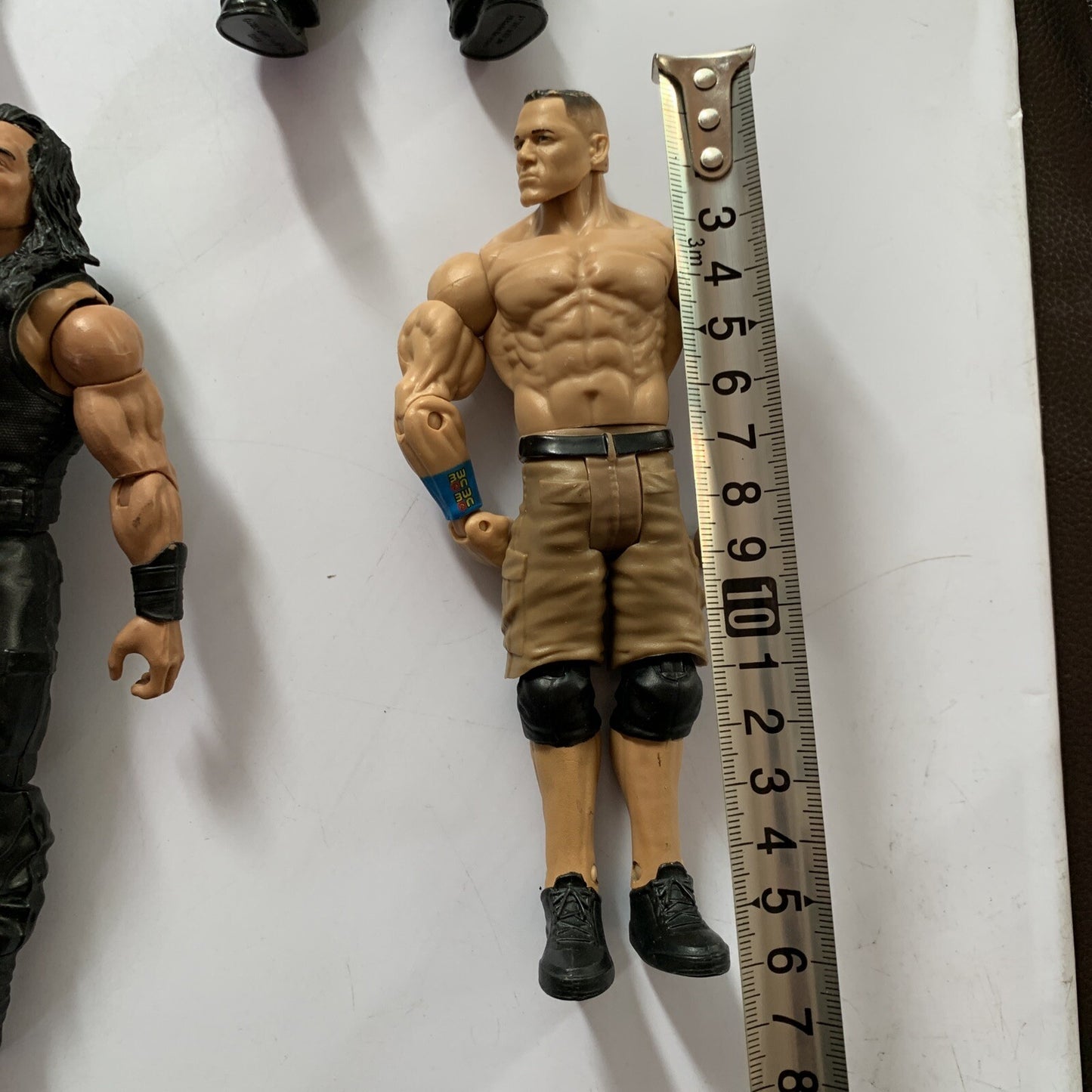 6x WWE Wrestling Action Figure Roman Reigns, Jeff Hardy, John Cena, Mike Knox