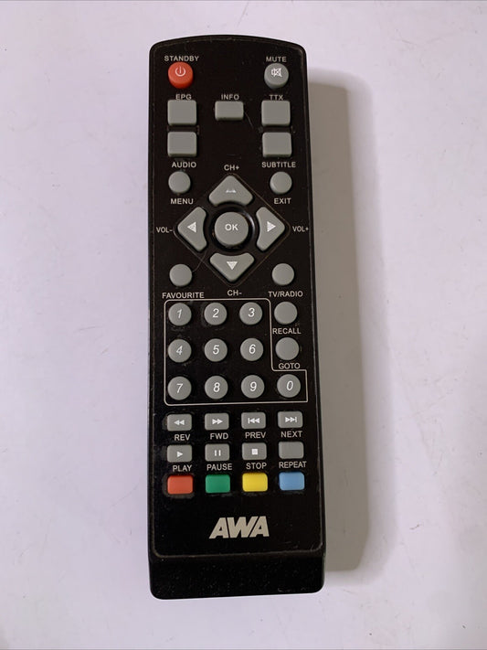 Genuine AWA Remote Control Set Top Box KT6222-06F