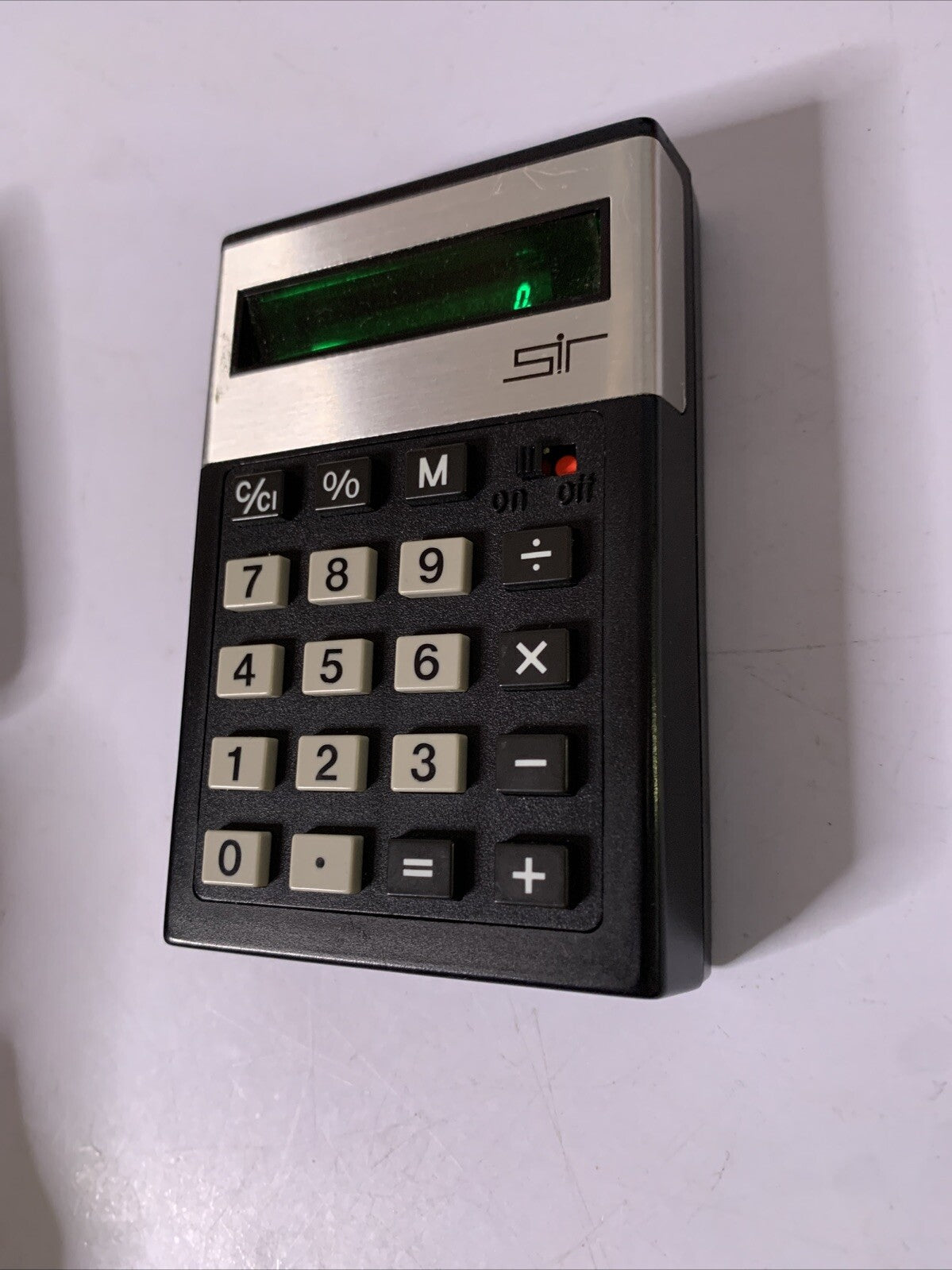 Adler Sir Vintage Calculator EC 20-S Made in Japan