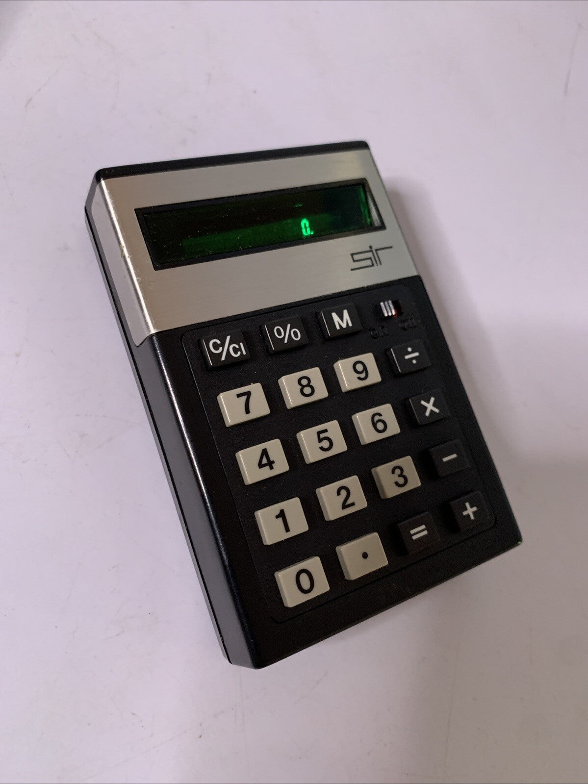 Adler Sir Vintage Calculator EC 20-S Made in Japan