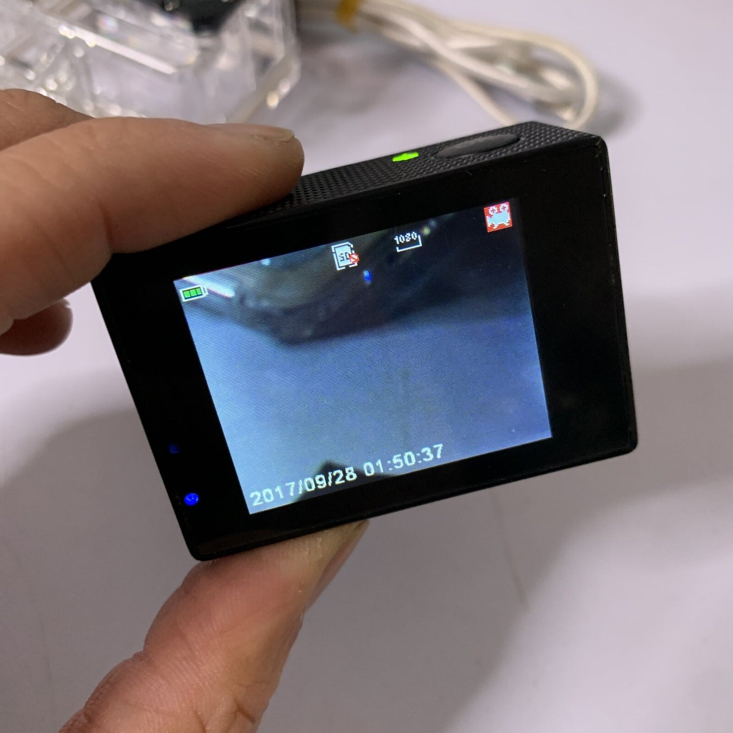 HD Action Camera Waterproof Case + 4GB MicroSD Card