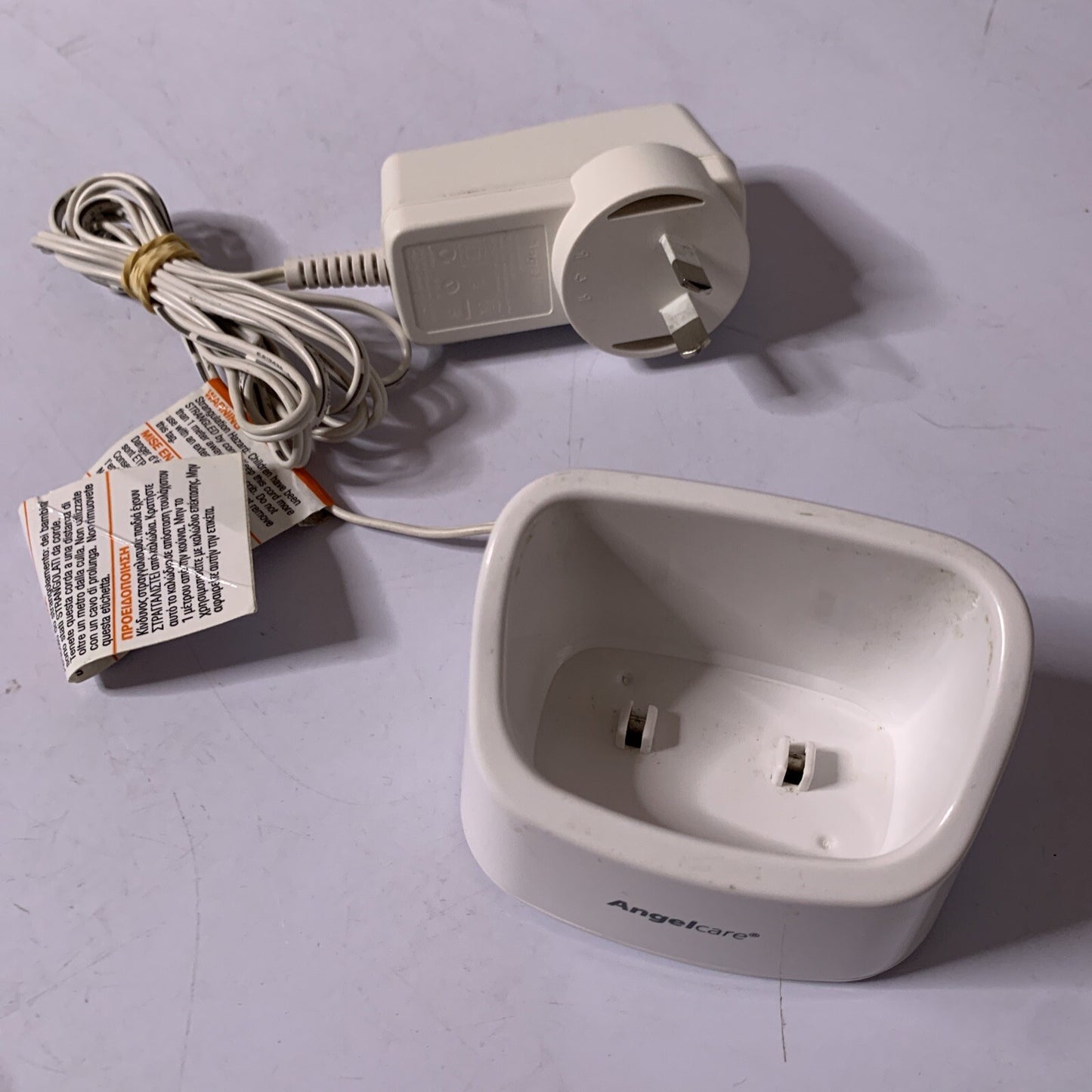 Genuine Angelcare Charging Dock + Power Supply T06505S002 7.5V 500mA