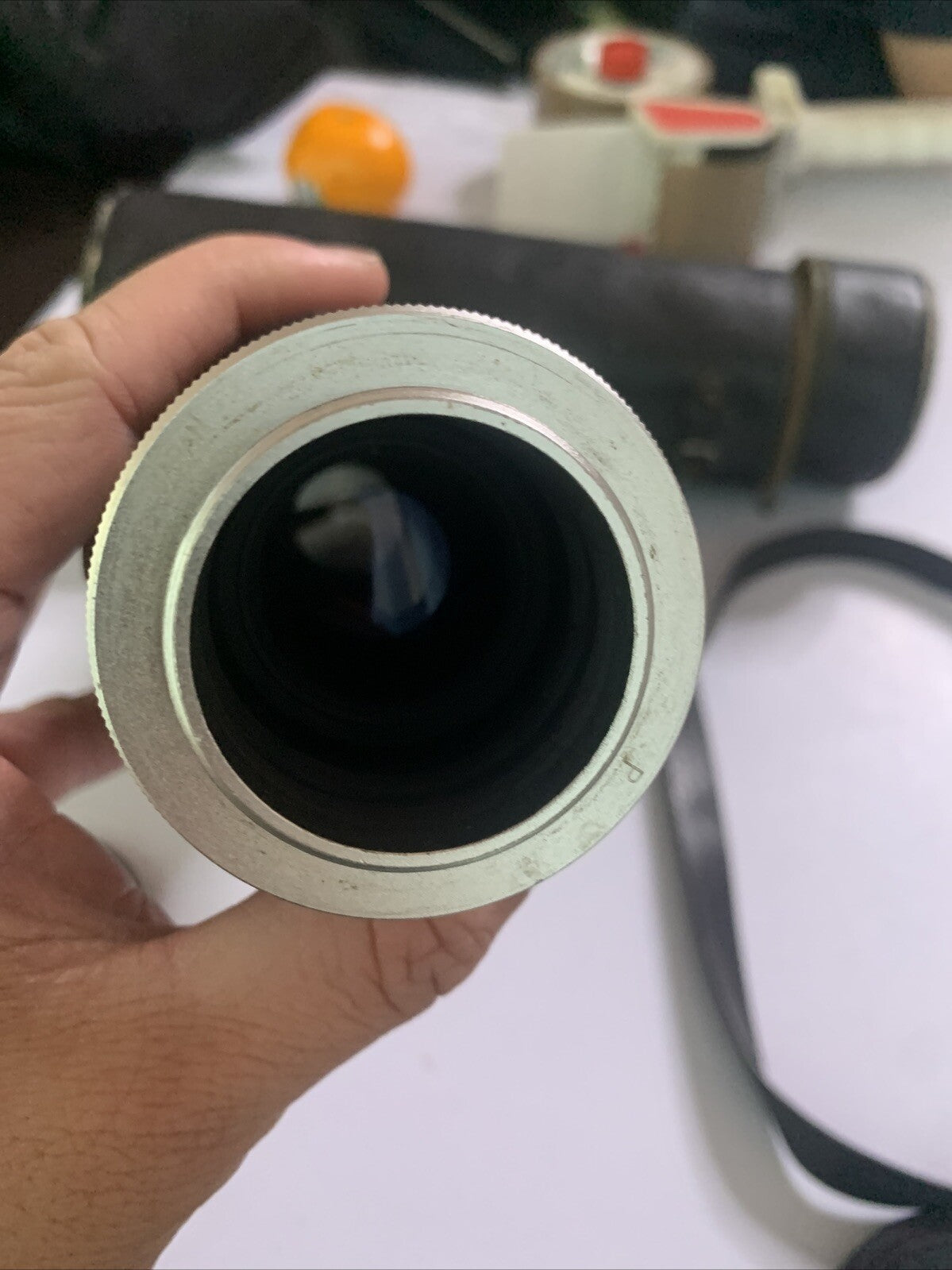 Minetar Telephoto Zoom Lens f/5.5 f=300mm H52244 With Case