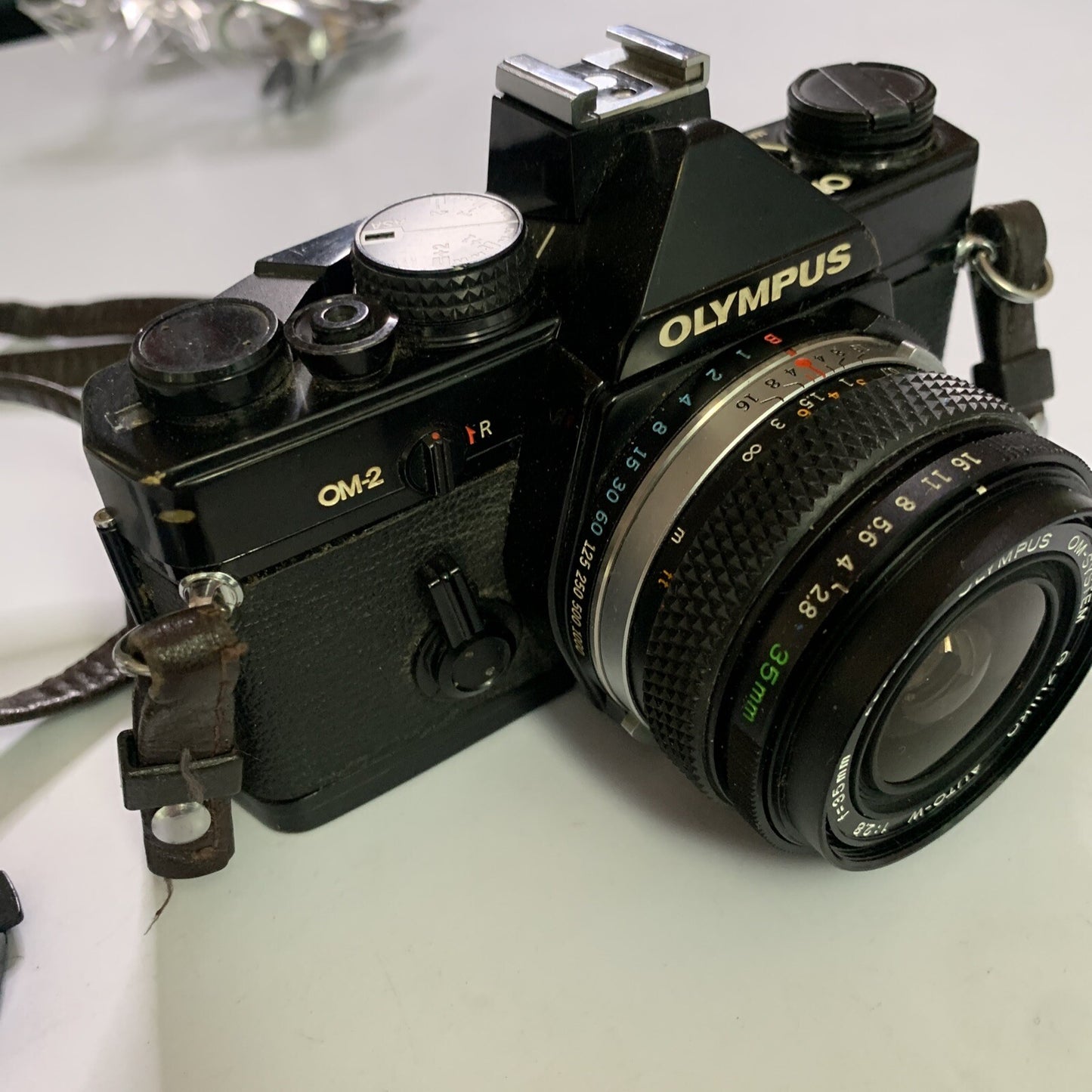 Olympus OM-2 35mm Film Camera Made In Japan
