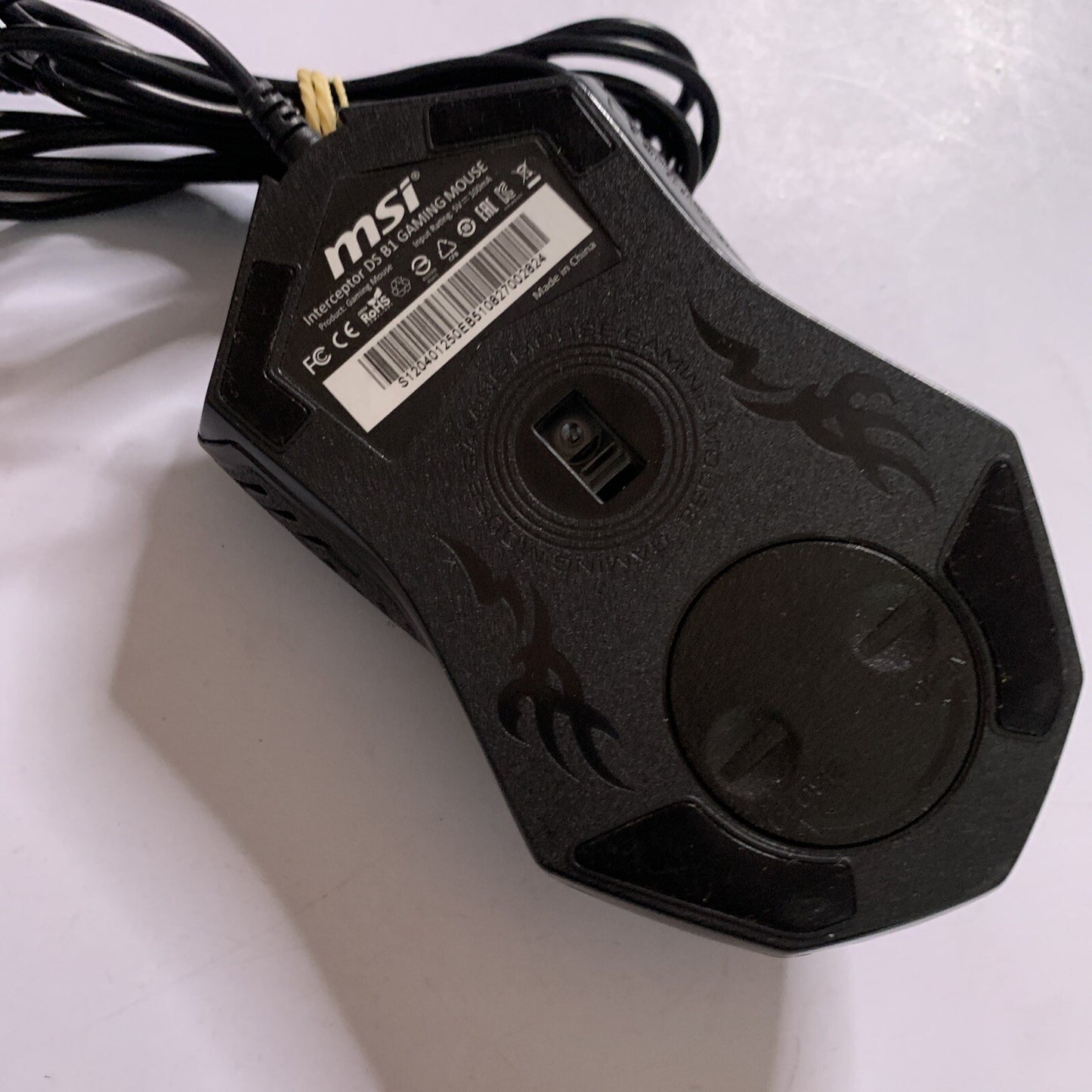 MSI Interceptor DS B1 Gaming Mouse USB Wired