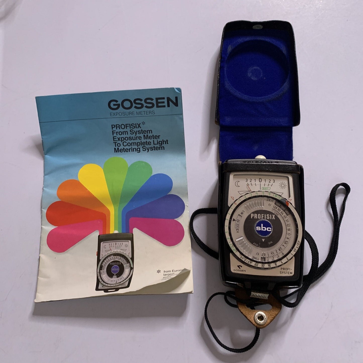 Gossen Exposure Profisix Light Meter Vintage