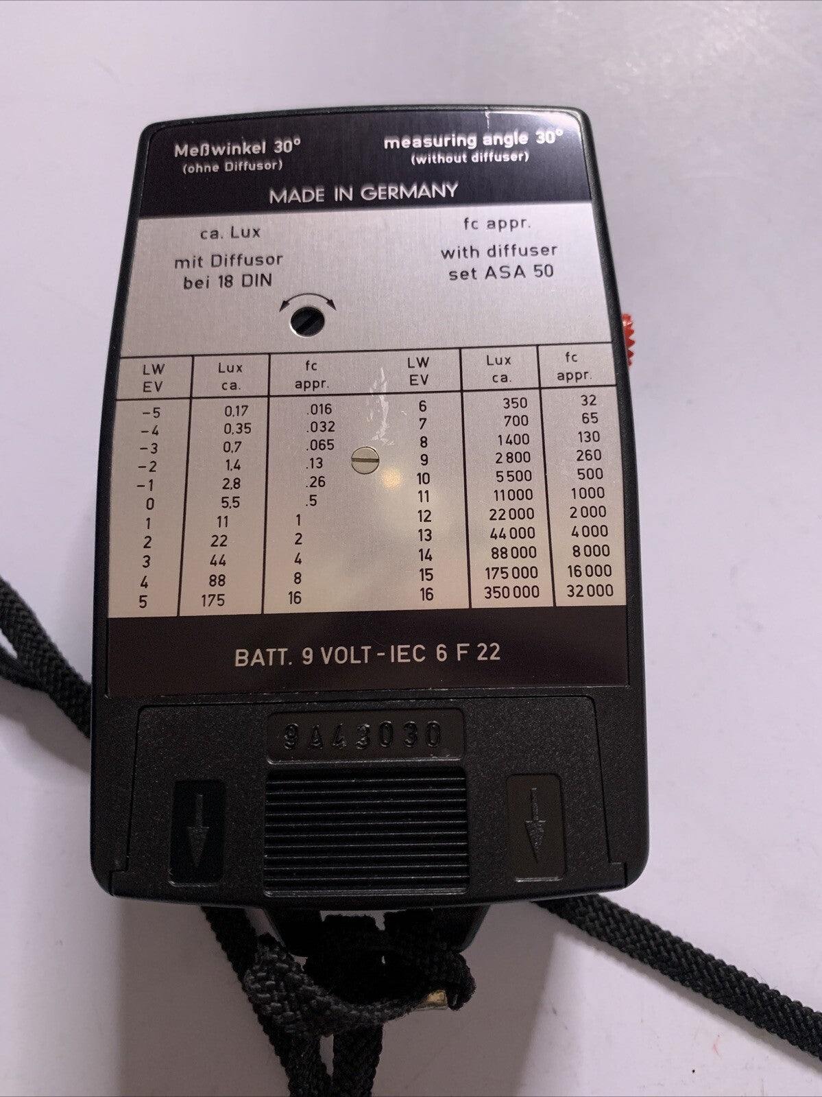 Gossen Exposure Profisix Light Meter Vintage