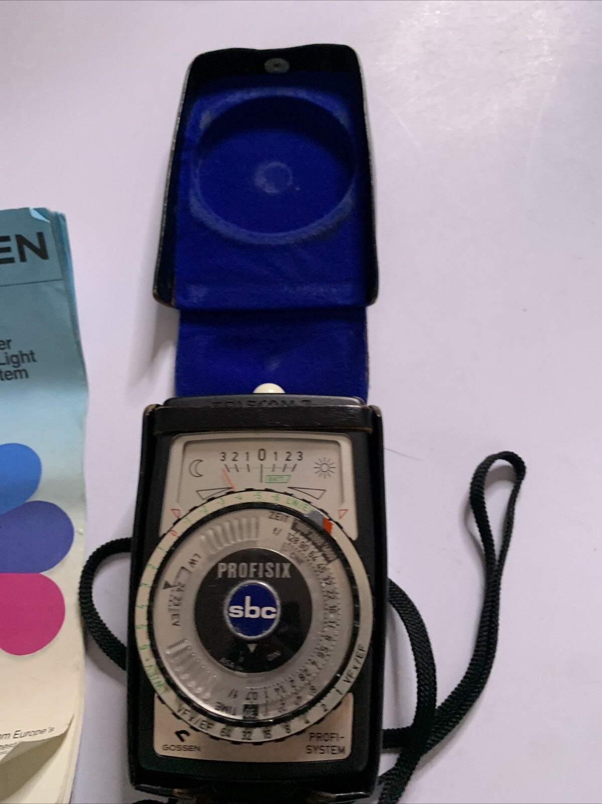 Gossen Exposure Profisix Light Meter Vintage