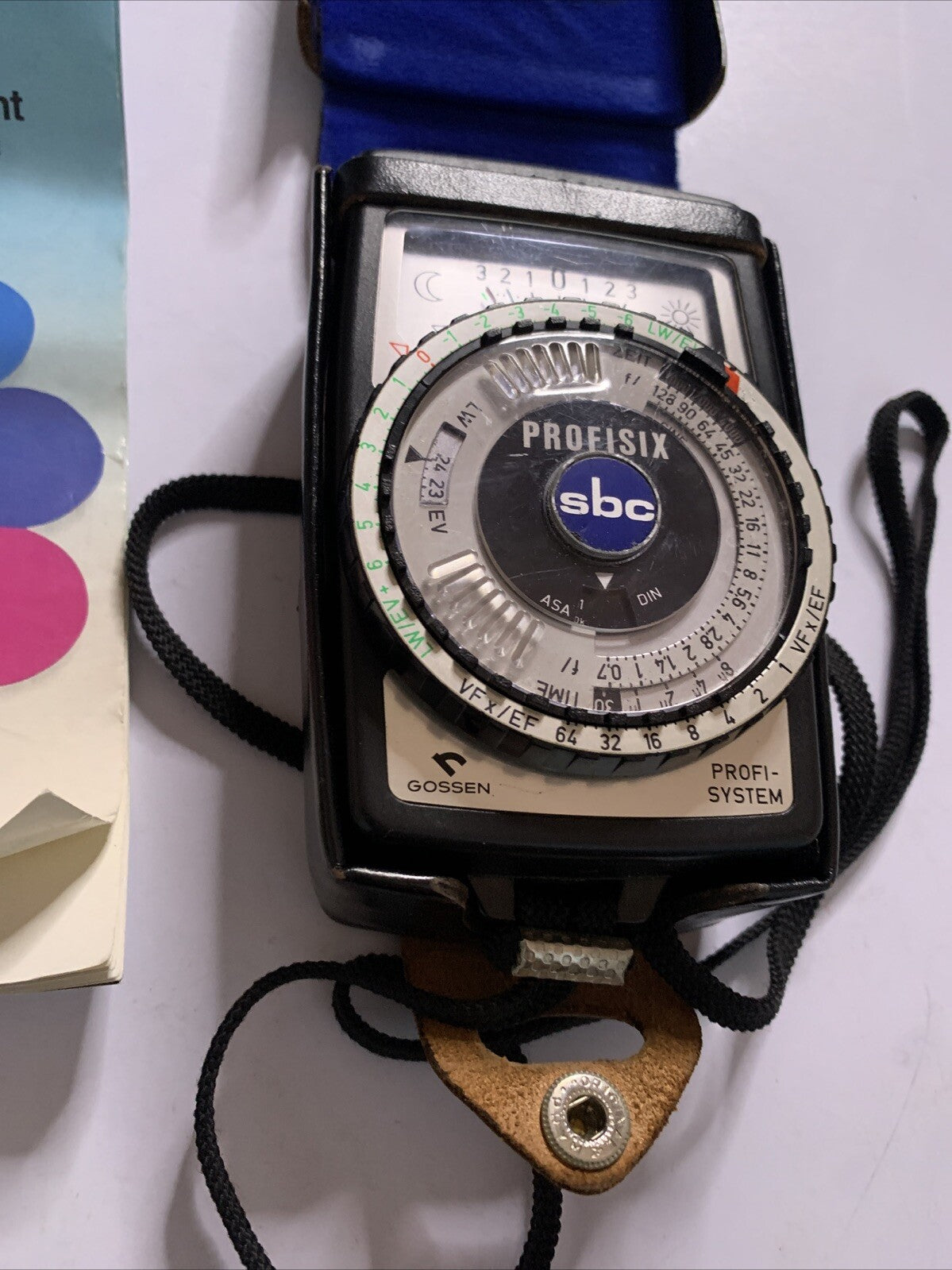 Gossen Exposure Profisix Light Meter Vintage