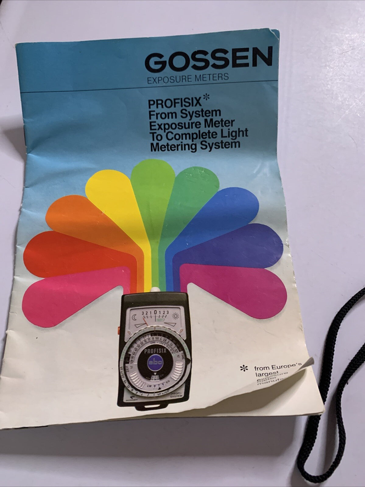 Gossen Exposure Profisix Light Meter Vintage
