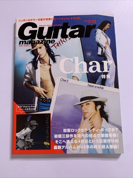 Guitar Magazine Japanese #11 November 2021 Char Special