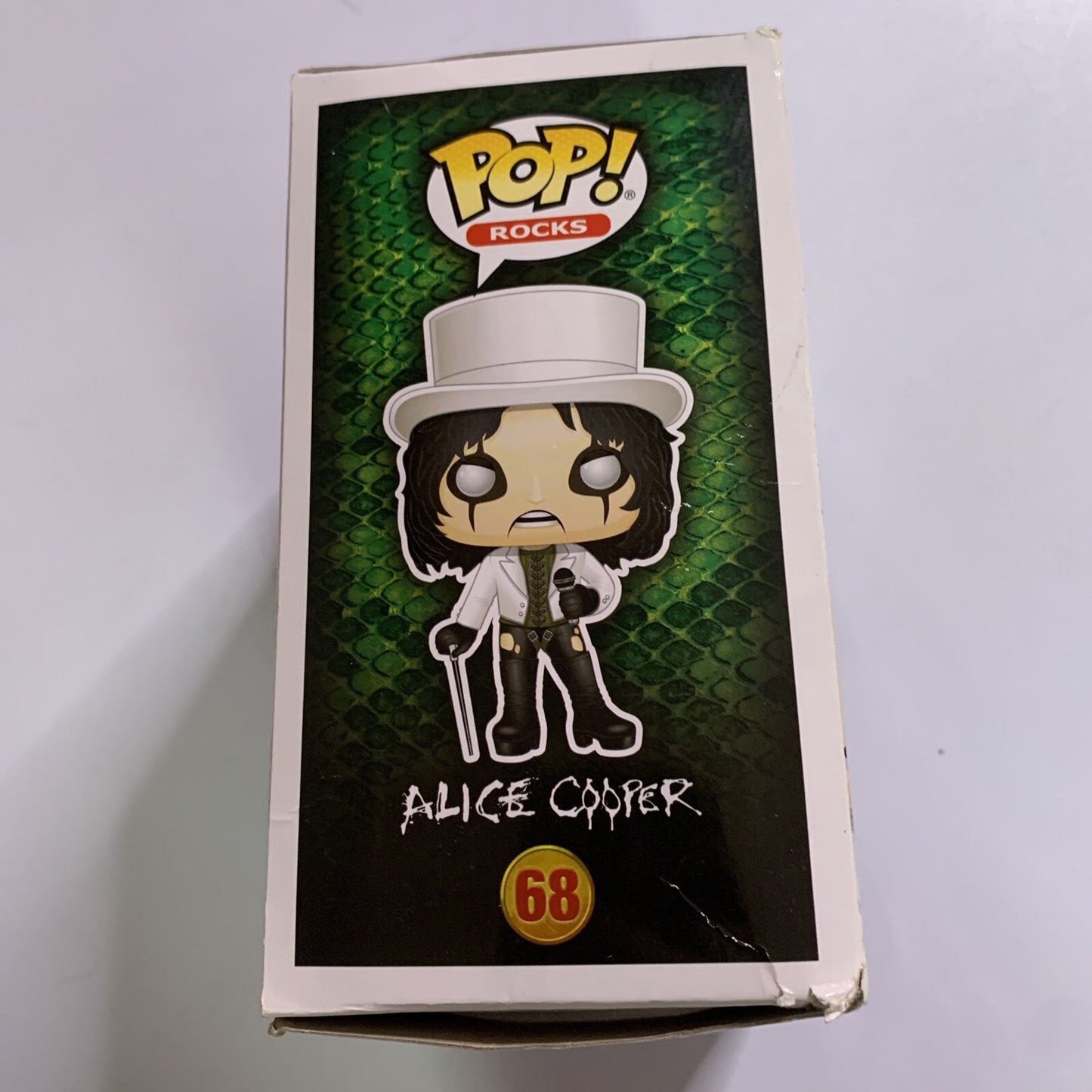 Alice Cooper #68 Top Hat Pop Rocks Funko Pop! Vinyl Action Figure