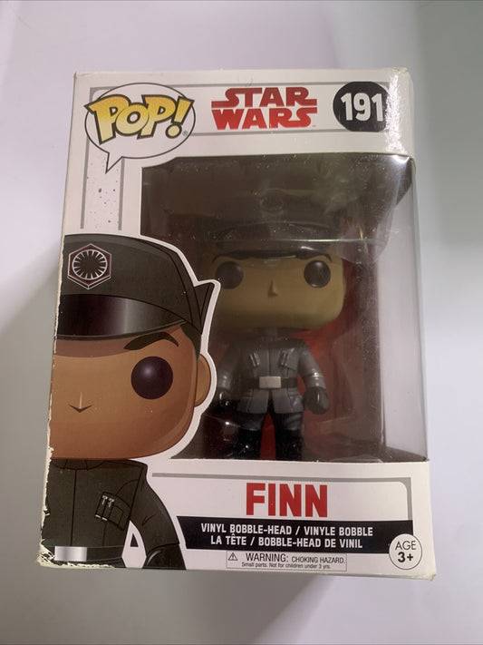 Finn Star Wars  #191 Pop! Vinyl Bobble-Head Action Figure