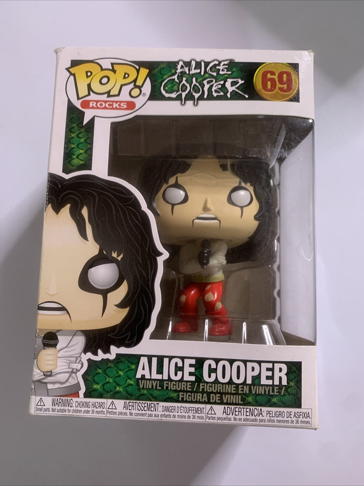 Alice Cooper #69 (Straitjacket) Hot Topic Exclusive Funko Pop! Rocks Vinyl