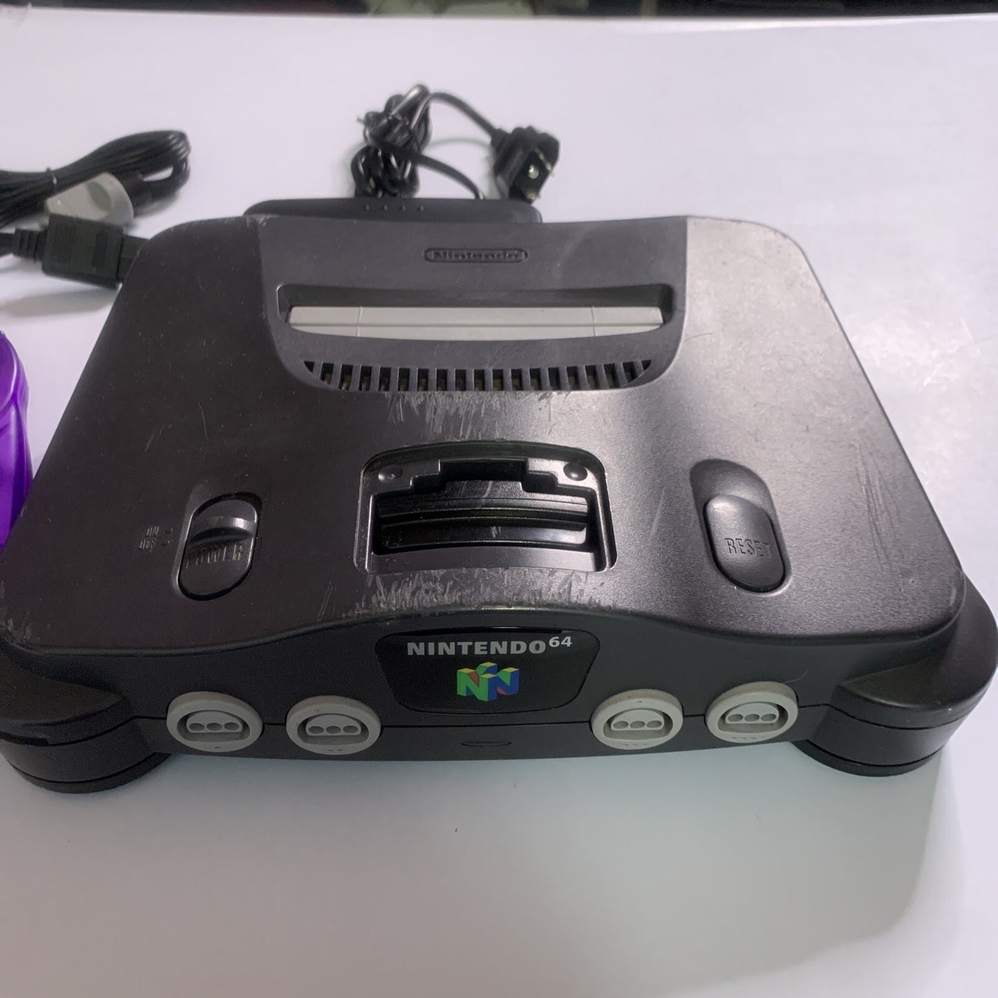 Nintendo 64 Console N64 PAL NUS-001(EUR) With Controller & AV Cable