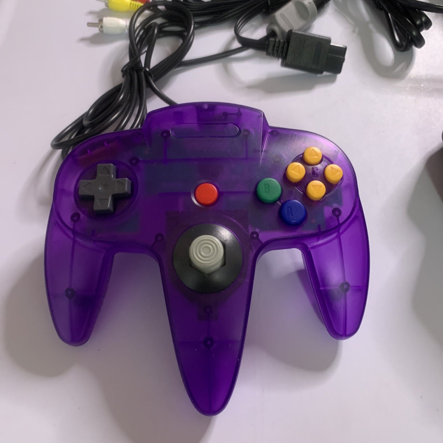 Nintendo 64 Console N64 PAL NUS-001(EUR) With Controller & AV Cable