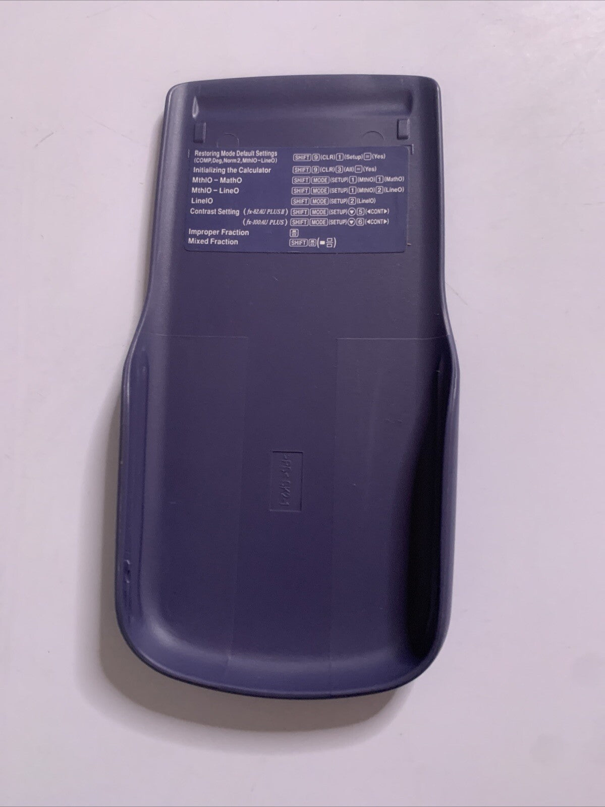 Casio Fx-100AU Plus Scientific Calculator