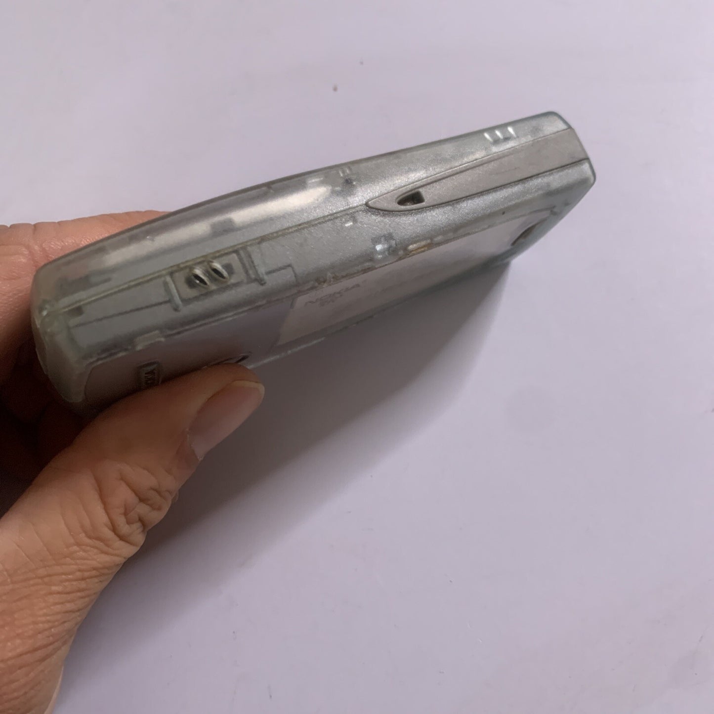 Nokia 3200 Mobile Phone Transparent  RH-30 *untested For Parts Or Repair