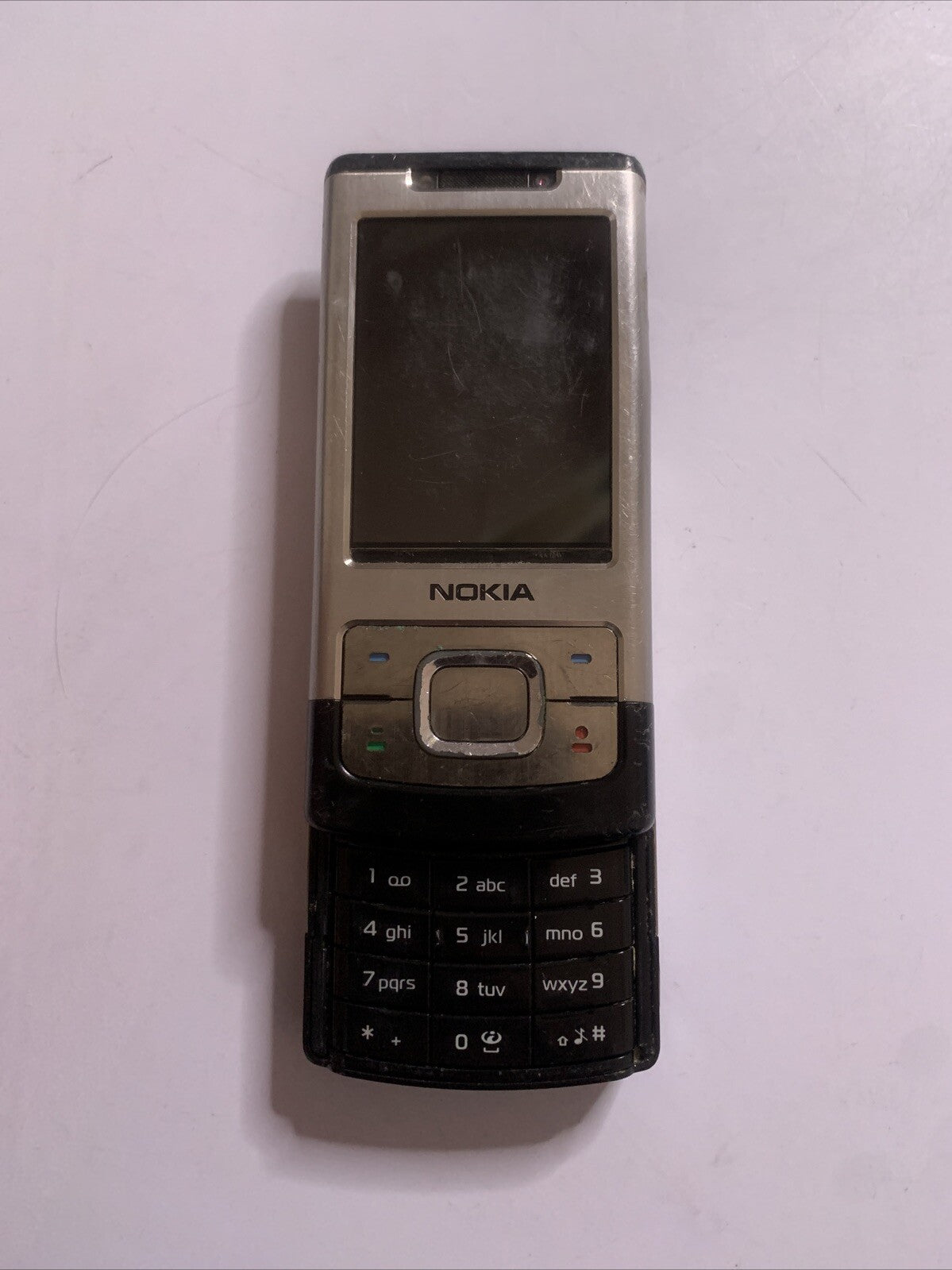Nokia 6500 Slide Mobile Phone *untested For Parts or repair