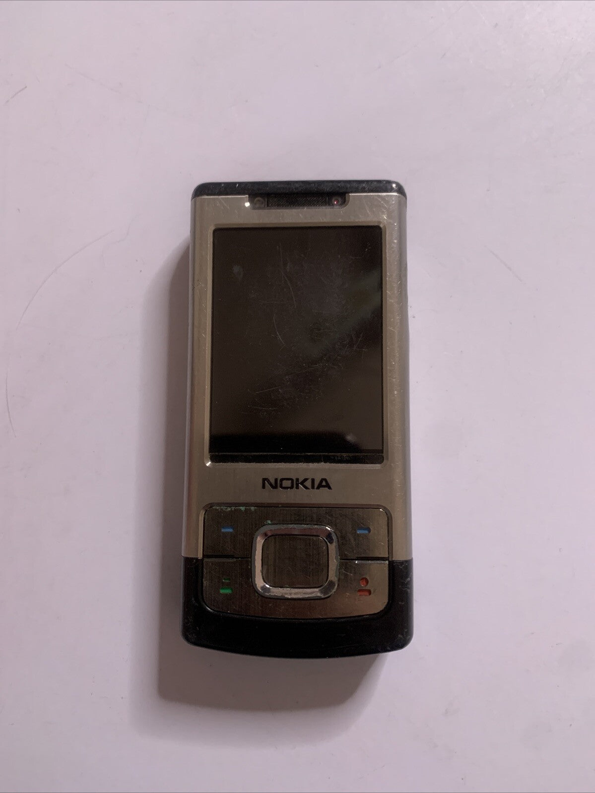 Nokia 6500 Slide Mobile Phone *untested For Parts or repair
