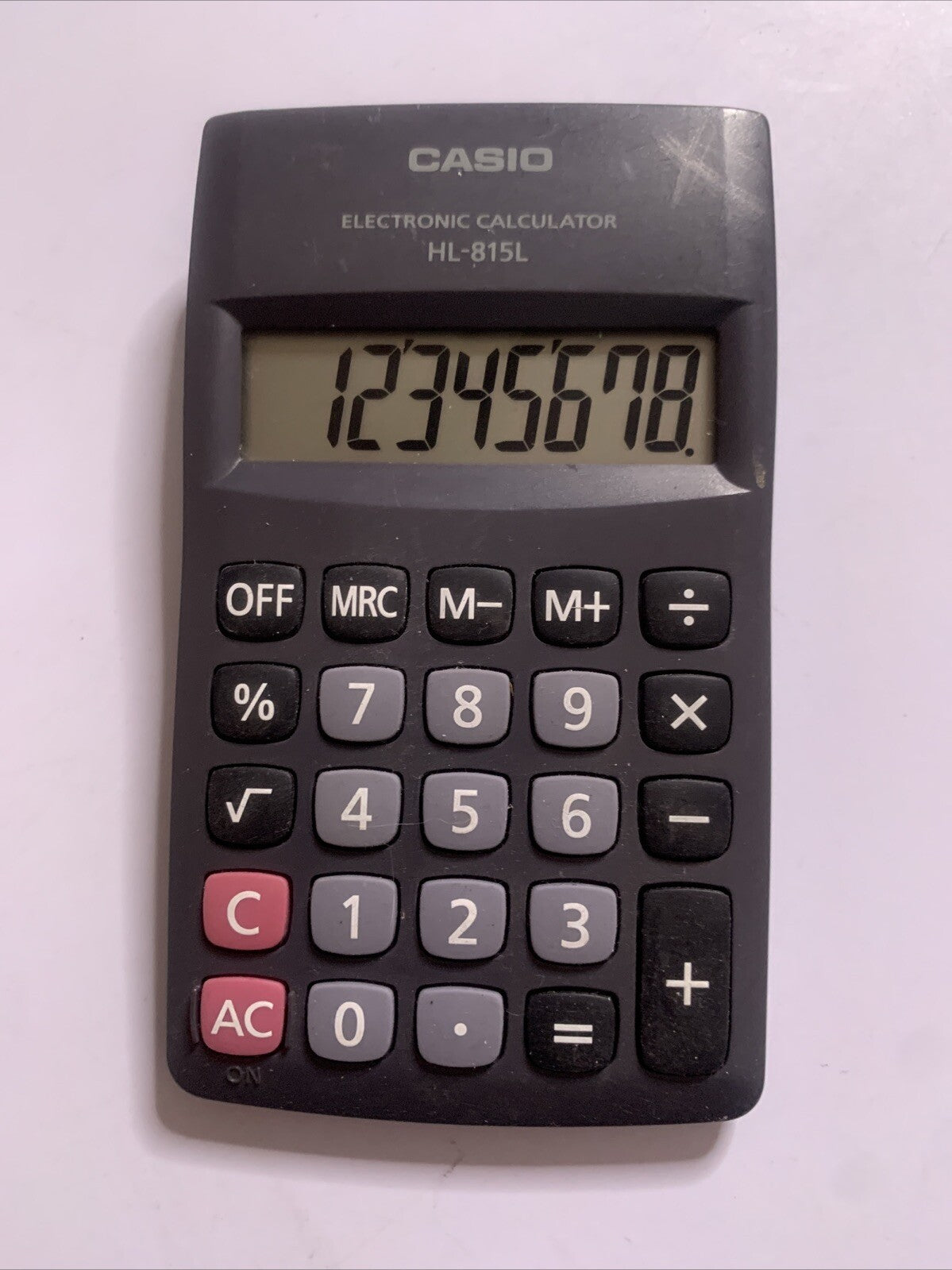 Casio HL-815L Pocket Calculator