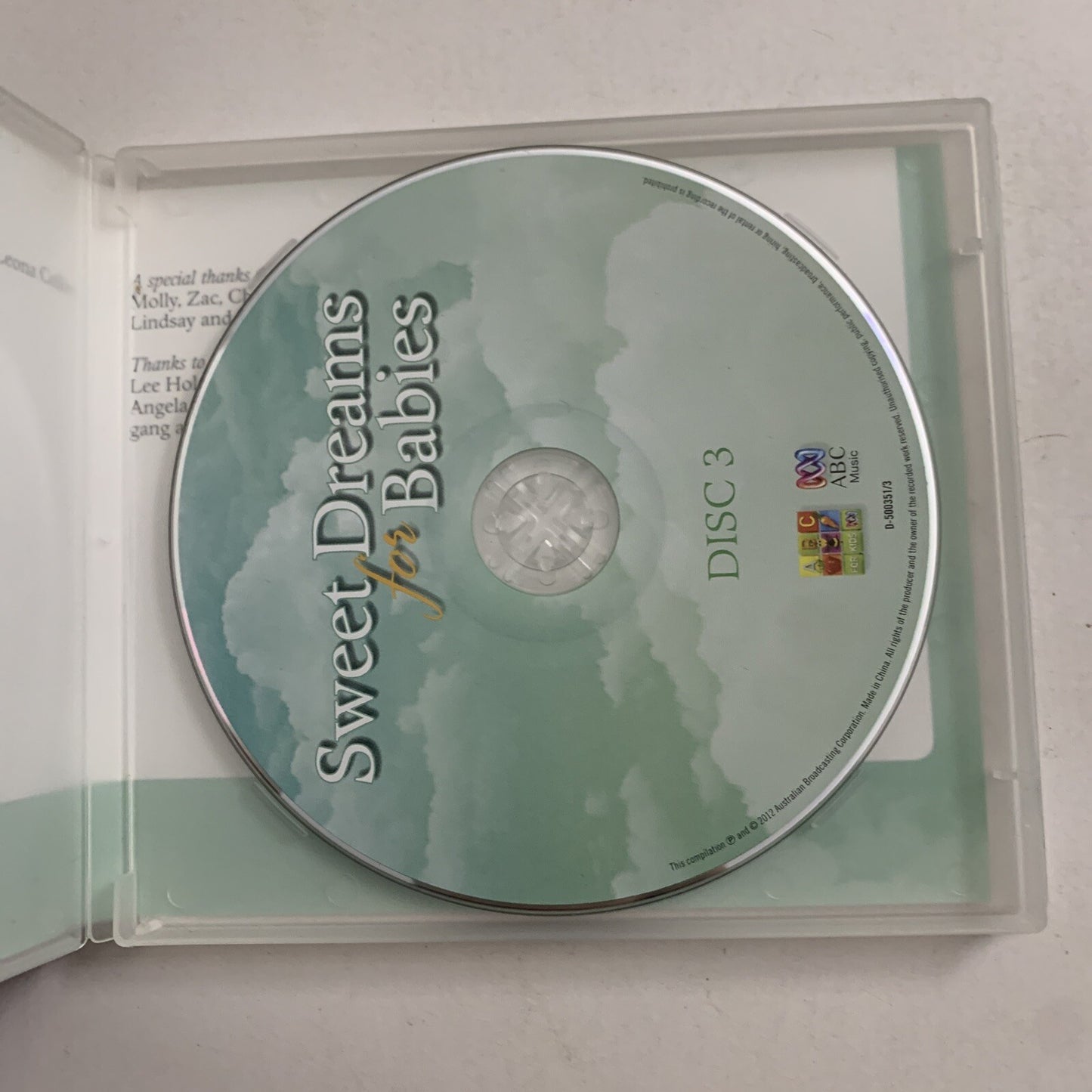 Sweet Dreams For Babies By ABC Music (CD, 2012) Album