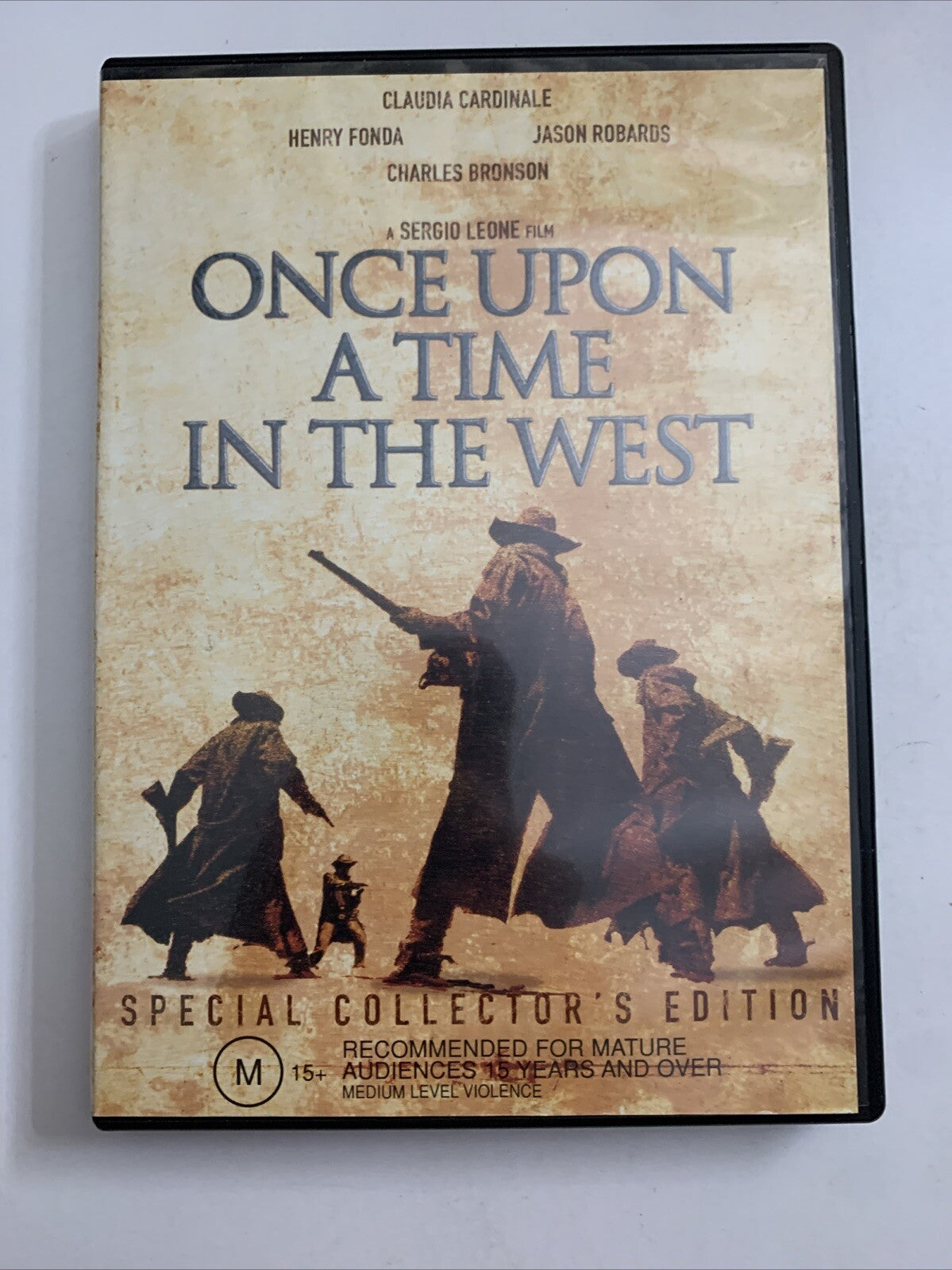 Once Upon A Time In The West (DVD, 1968) Henry Fonda, Charles Bronson Region 4