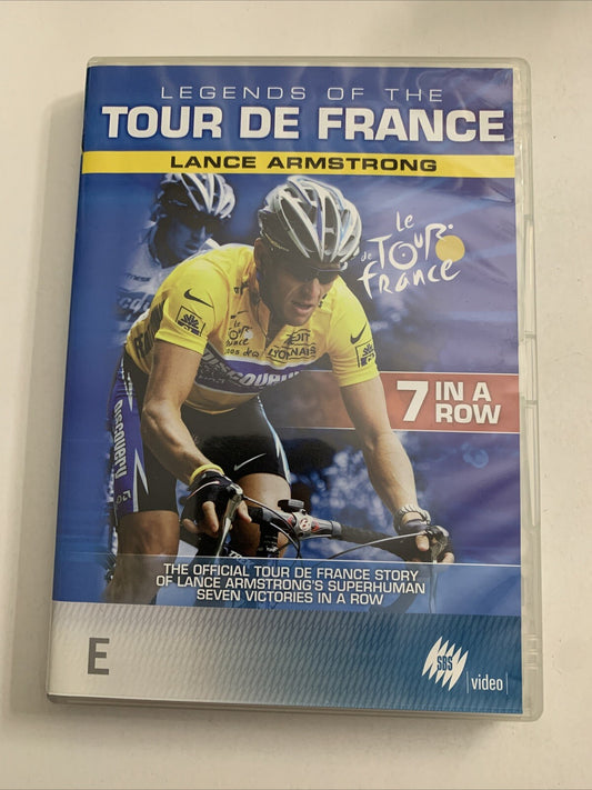 Legends Of The Tour De France: Lance Armstrong (DVD, 2006) Region 4 NEW