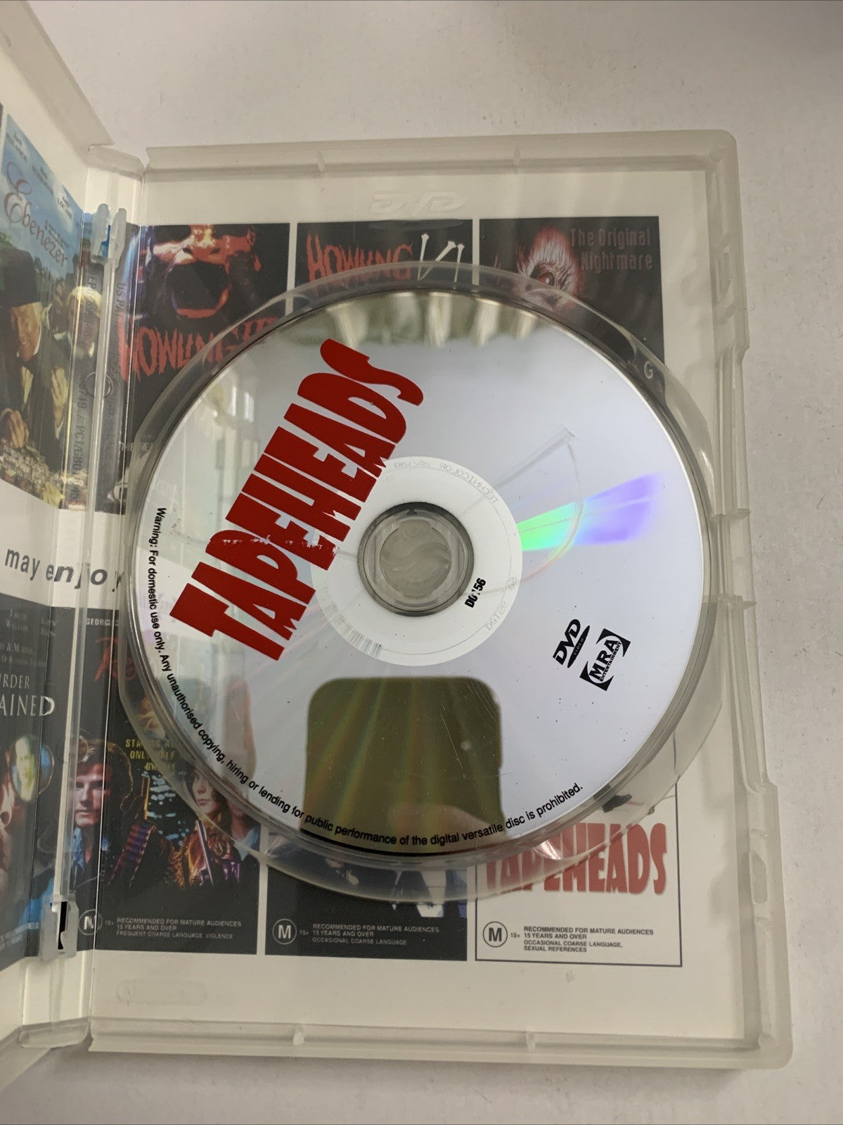 Tapeheads (DVD, 1988) John Cusack, Tim Robbins  Region 4