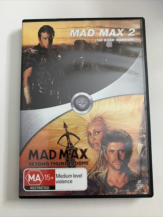 Mad Max 2 / Mad Max Beyond: Thunderdome (DVD, 1981, 2-Disc) Region 4
