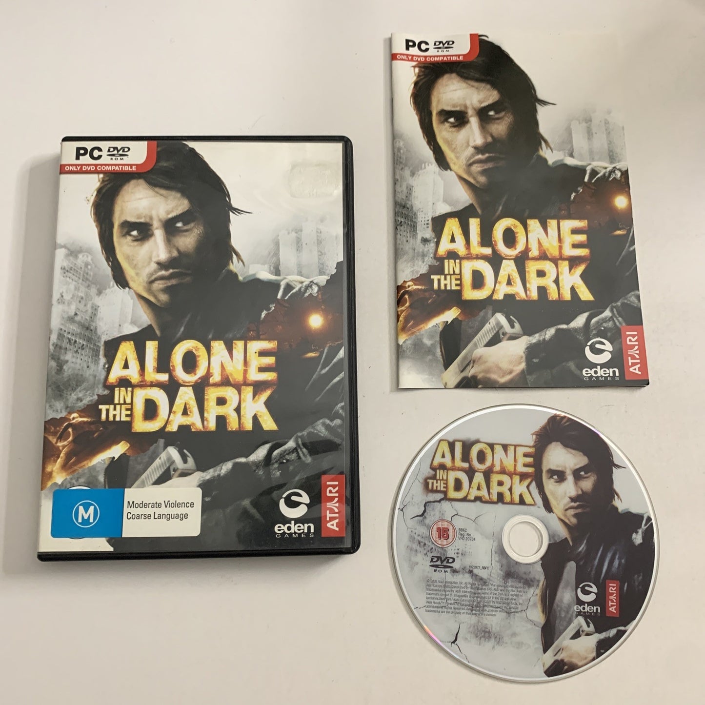 Alone In The Dark PC Windows DVD 2008 Game Complete