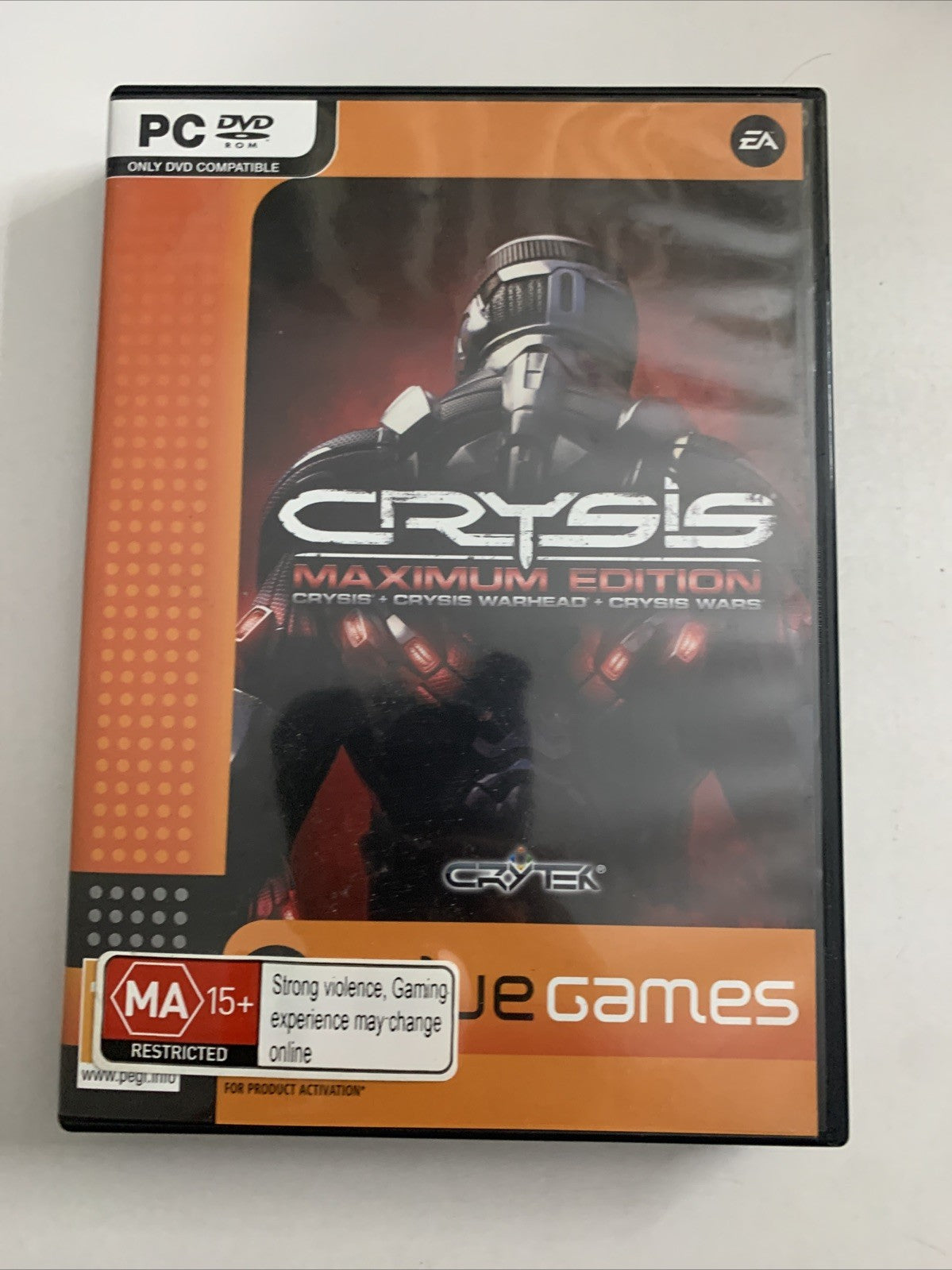Crysis Maximum Edition PC DVD 4-Disc Windows Shooter 2009 Game