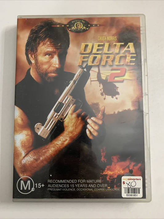 Delta Force 2 : The Colombian Connection (DVD, 1990) Chuck Norris  Region 4