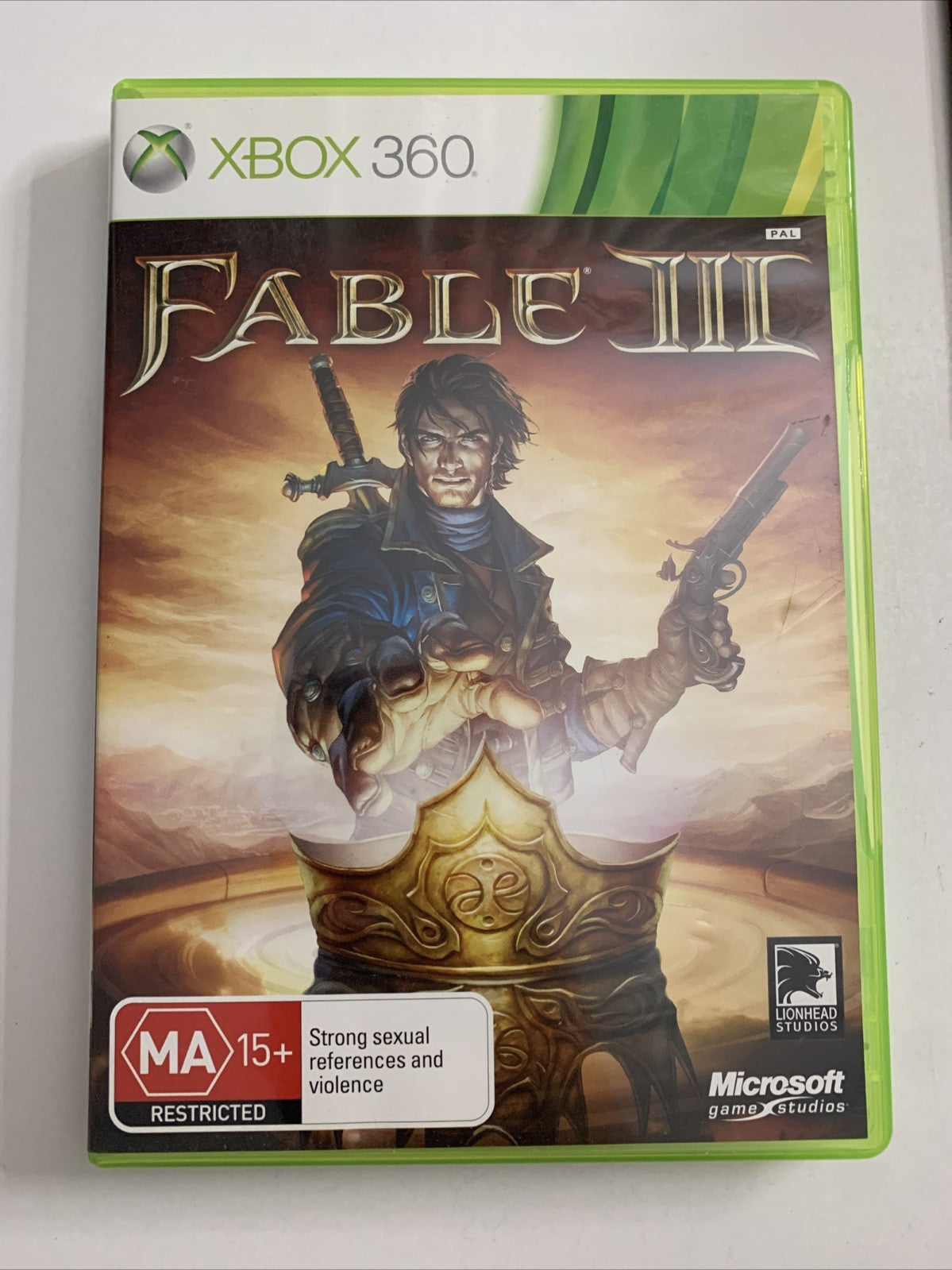 Fable 3 Microsoft XBOX 360 PAL 2010 Game Complete