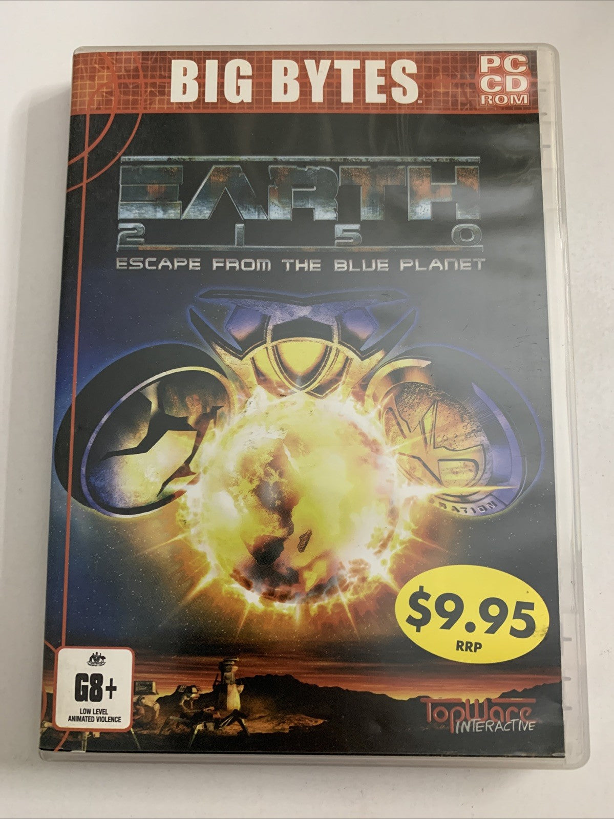 Earth 2150: Escape from the Blue Planet PC CD-ROM RTS Strategy 2000 Game